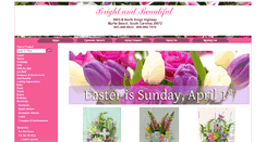 Desktop Screenshot of brightandbeautifulflowers.net